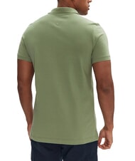 TOMMY HILFIGER TH JEANS Koszulka polo z kr&oacute;tkim rękawem i flagą Aruba Green - Polo męskie - 2
