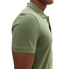 TOMMY HILFIGER TH JEANS Koszulka polo z kr&oacute;tkim rękawem i flagą Aruba Green - Polo męskie - 4