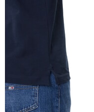 TOMMY HILFIGER TH JEANS Koszulka polo z kr&oacute;tkim rękawem i logo ciemna noc granatowa - Polo męskie - 4