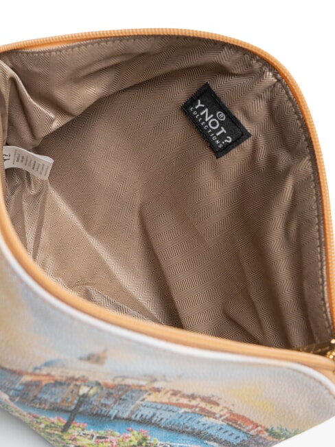YESBAG Duża, rozszerzana kosmetyczka kwiecisty kanał - Kosmetyczka