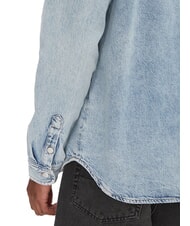 TOMMY HILFIGER TH JEANS Koszula dżinsowa z długim rękawem jasny denim - Koszule męskie - 4
