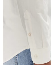 TOMMY HILFIGER TH JEANS Koszula bawełniana z długim rękawem ecru - Koszule męskie - 4