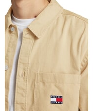 TOMMY HILFIGER TH JEANS Koszulka sportowa z kieszeniami reliktowa opalenizna - Koszule męskie - 3