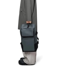 RAINS TRAIL CARGO BACKPACK Plecak na laptopa 13" laguna - Plecaki szkolne i rekreacyjne - 6