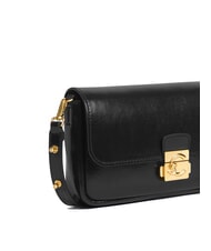COCCINELLE C-ME LOCK MINI Mała torba na ramię Czarny - Torby damskie - 3