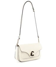 COCCINELLE C-ME CALF&MARB Torba na ramię perła - Torby damskie - 2