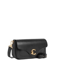 COCCINELLE C-ME CALF Torba na ramię, ze sk&oacute;ry Czarny - Torby damskie - 2