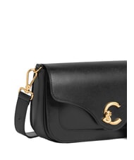 COCCINELLE C-ME CALF Torba na ramię, ze sk&oacute;ry Czarny - Torby damskie - 3