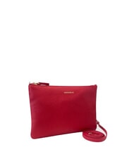 COCCINELLE BEST CROSSBODY Sk&oacute;rzana mini torebka szkarłat - Torby damskie - 2