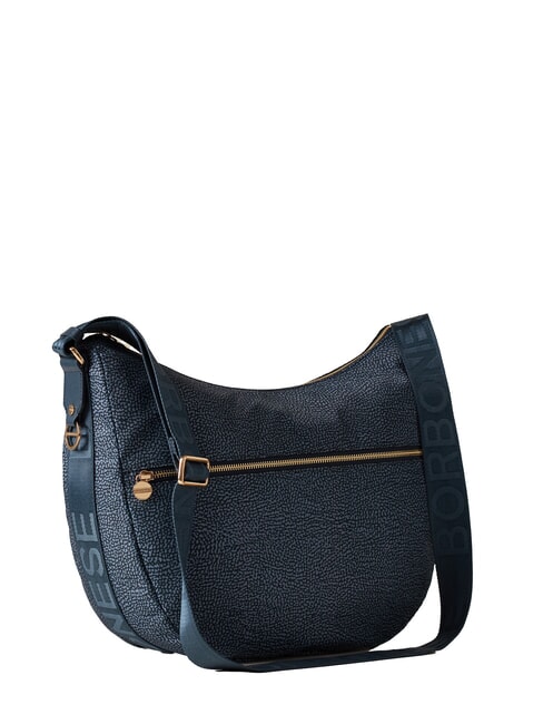 LUNA BAG MEDIUM Torba na ramię niebieski lapis - Torby damskie