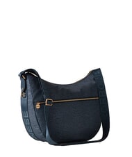 BORBONESE LUNA BAG MEDIUM Torba na ramię niebieski lapis - Torby damskie - 2