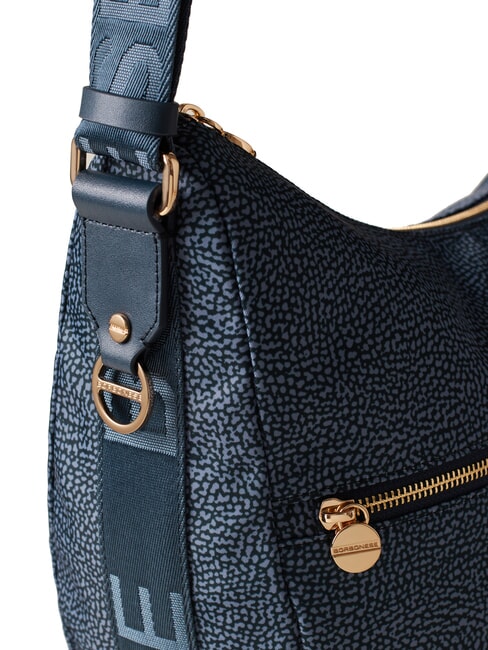 LUNA BAG MEDIUM Torba na ramię niebieski lapis - Torby damskie