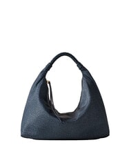 BORBONESE PLIE Torba na ramię typu hobo niebieski lapis - Torby damskie - 3
