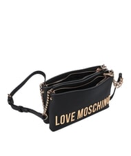 LOVE MOSCHINO BOLD LOVE Pasek na ramię Czarny - Torby damskie - 3