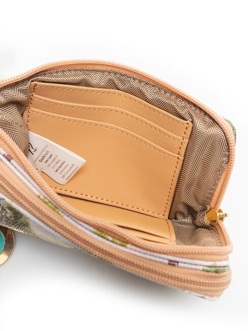 YESBAG SPECIAL Podw&oacute;jne etui na karty zapinane na zamek rowery - Portfele damskie