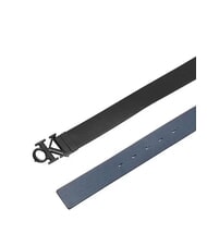 CALVIN KLEIN CK HARDWARE Pasek dwustronny czarny/księżycowy ocean - Paski - 2