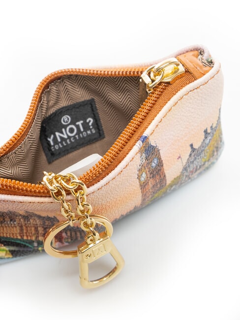 YESBAG Brelok-etui z zamkiem błyskawicznym ż&oacute;łty kwiat - Brelok