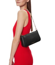 MICHAEL KORS EMPIRE Sk&oacute;rzana torba na ramię czarny - Torby damskie - 5