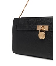 MICHAEL KORS HAMILTON MODERNE Kopert&oacute;wka z metalowym paskiem na ramię czarny - Torby damskie - 3
