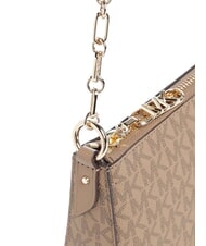 MICHAEL KORS EMPIRE Torba na ramię z logo na całej powierzchni łuska - Torby damskie - 2