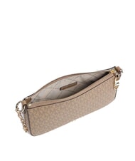 MICHAEL KORS EMPIRE Torba na ramię z logo na całej powierzchni łuska - Torby damskie - 3