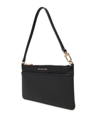 MICHAEL KORS JET SET Sk&oacute;rzana kopert&oacute;wka na ramię czarny - Torby damskie - 2