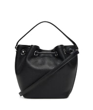 MICHAEL KORS AVERY Sk&oacute;rzana torba wiaderkowa z paskiem na ramię czarny - Torby damskie - 2
