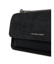 MICHAEL KORS CLAIRE Zamszowa torba na ramię czarny - Torby damskie - 3