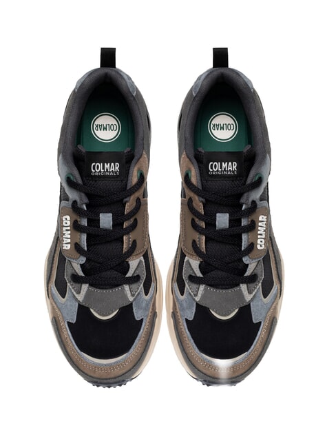 GARNER GROUNDS Adidasy czerwony jak smoła/granatowy - Buty męskie