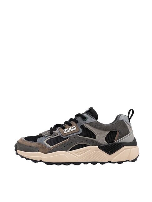 GARNER GROUNDS Adidasy czerwony jak smoła/granatowy - Buty męskie