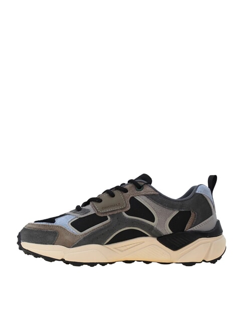 GARNER GROUNDS Adidasy czerwony jak smoła/granatowy - Buty męskie