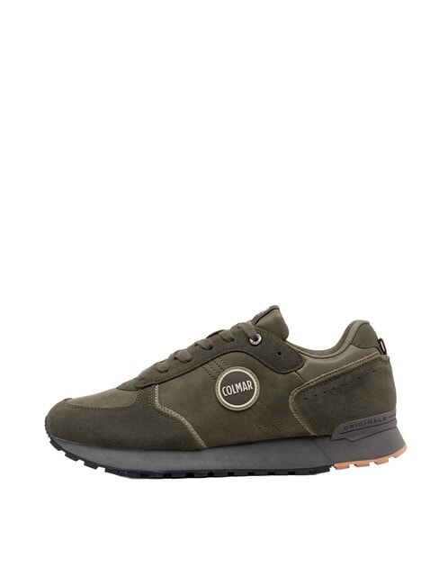 TRAVIS BOOST Adidasy czarno-khaki-wielokolorowy - Buty męskie