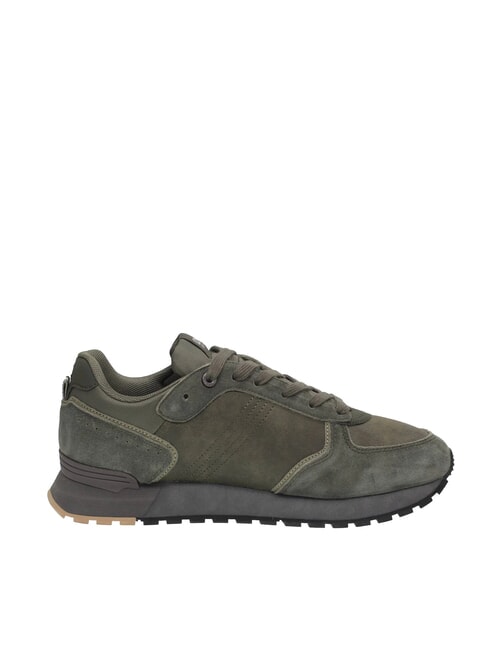 TRAVIS BOOST Adidasy czarno-khaki-wielokolorowy - Buty męskie