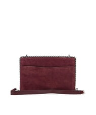 MICHAEL KORS CLAIRE Zamszowa torba na ramię krwisty - Torby damskie - 5