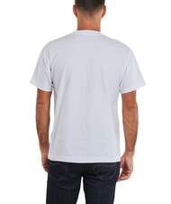 VANS LEFT CHEST Luźny bawełniany T-shirt - Koszulki męskie
