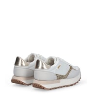 LIUJO EVELYN 915 Buty sportowe do biegania z brokatowymi wstawkami biały/jasnozłoty - Buty damskie - 5