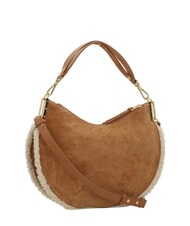 COCCINELLE SUNUP ECO SHEARLING Torba na ramię z paskiem na ramię - Torby damskie