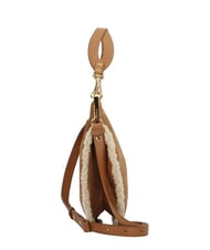 COCCINELLE SUNUP ECO SHEARLING Torba na ramię z paskiem na ramię rafa/brzoskwinia - Torby damskie - 3