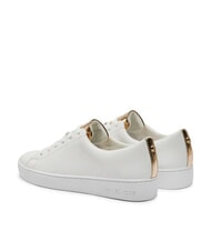 MICHAEL KORS KEATON Sk&oacute;rzane trampki blade złoto - Buty damskie - 6