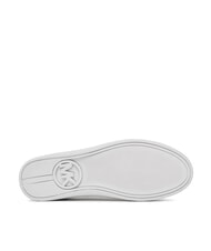 MICHAEL KORS KEATON Trampki z nadrukowanym logo na całej powierzchni wanilia - Buty damskie - 7
