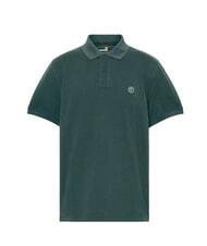 TIMBERLAND MILLERS RIVER Koszulka polo bawełniana zielone szczyty - Polo męskie - 3