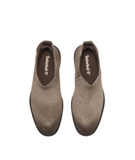 TIMBERLAND BRIMFIELD Niskie sk&oacute;rzane botki do kostki zamsz średniobrązowy - Buty damskie - 4