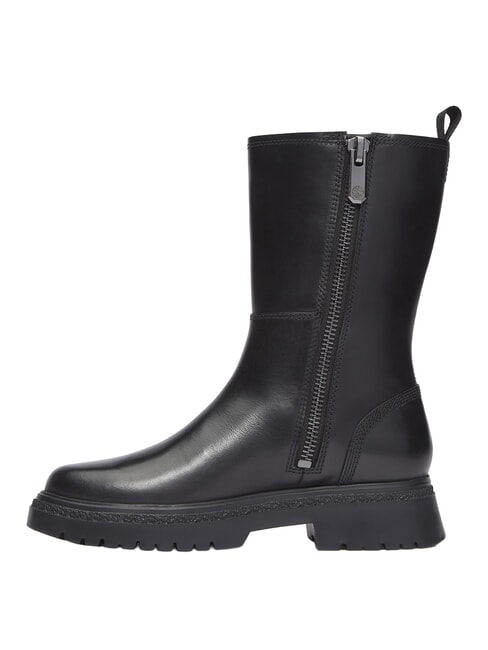 CAMBRIA VALLEY Sk&oacute;rzane buty czarny, pełnoziarnisty - Buty damskie