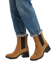 TIMBERLAND BELLEVAUX Botki zamsz średniobrązowy - Buty damskie - 5