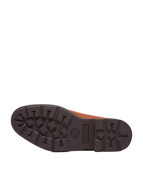 BRIMFIELD Niskie sk&oacute;rzane botki do kostki md brn f grain w dk brn - Buty damskie