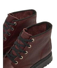 TIMBERLAND CAMBRIA VALLEY Sk&oacute;rzane płazy bordowy, pełne ziarno - Buty damskie - 4