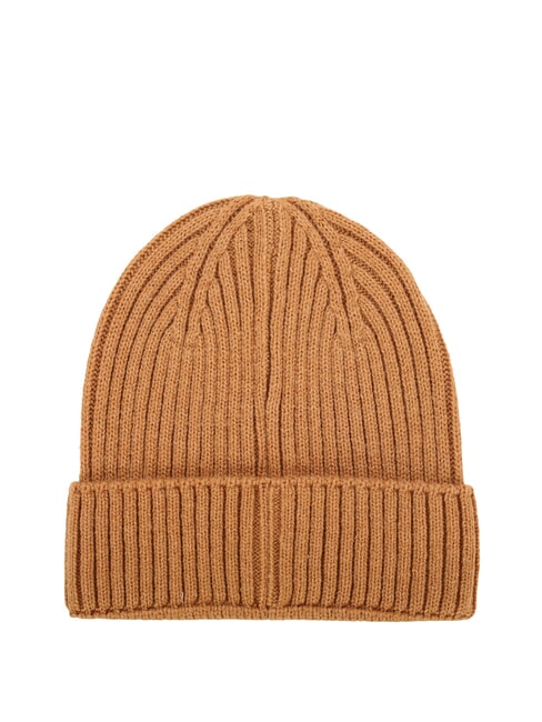 RIB KNIT Kapelusz z mankietem pszenica - Włosy