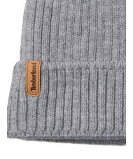 TIMBERLAND RIB KNIT Kapelusz z mankietem średni szary wrzos - Włosy - 2