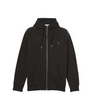 TIMBERLAND E-R BASIC Bluza z kapturem zapinana na zamek czarny/chodnik - Bluzy męskie - 3
