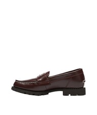 TIMBERLAND NOREEN Mokasyny sk&oacute;rzane bordowy, pełne ziarno - Buty damskie - 3